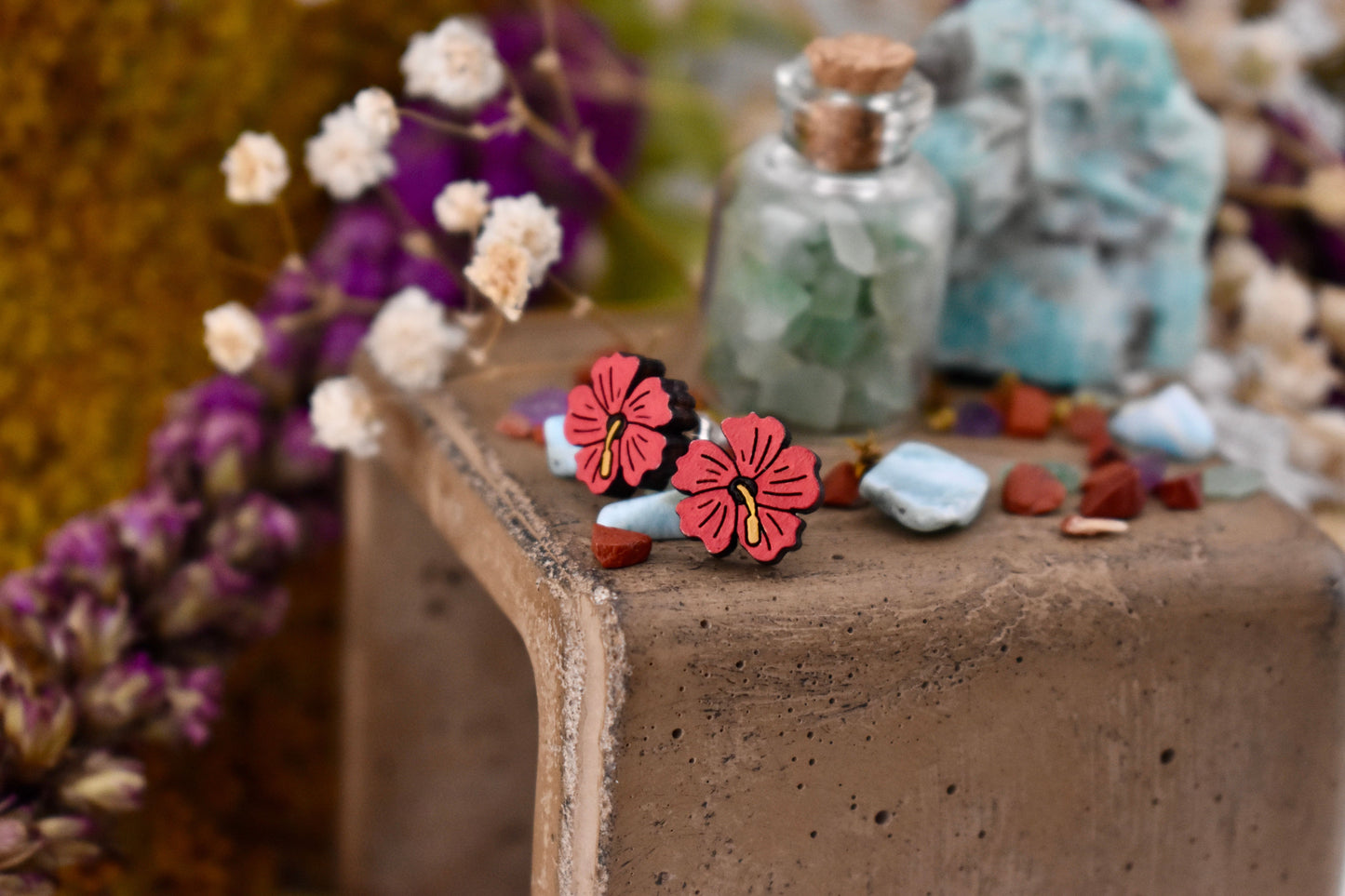 Hibiscus Studs