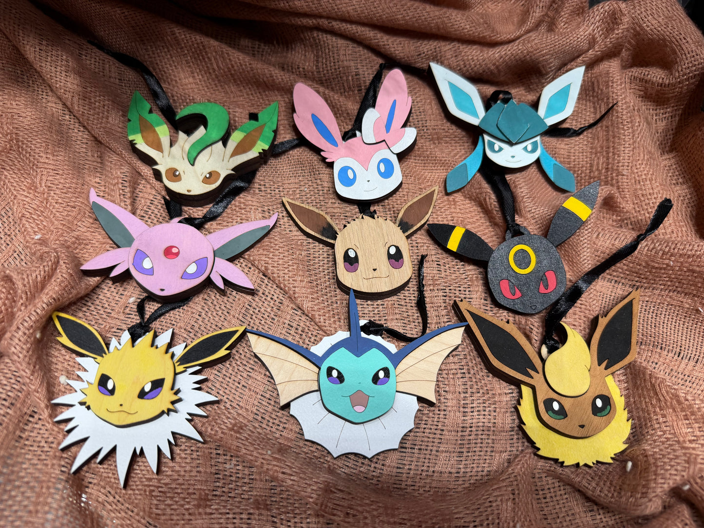 Eevee-lution Ornaments