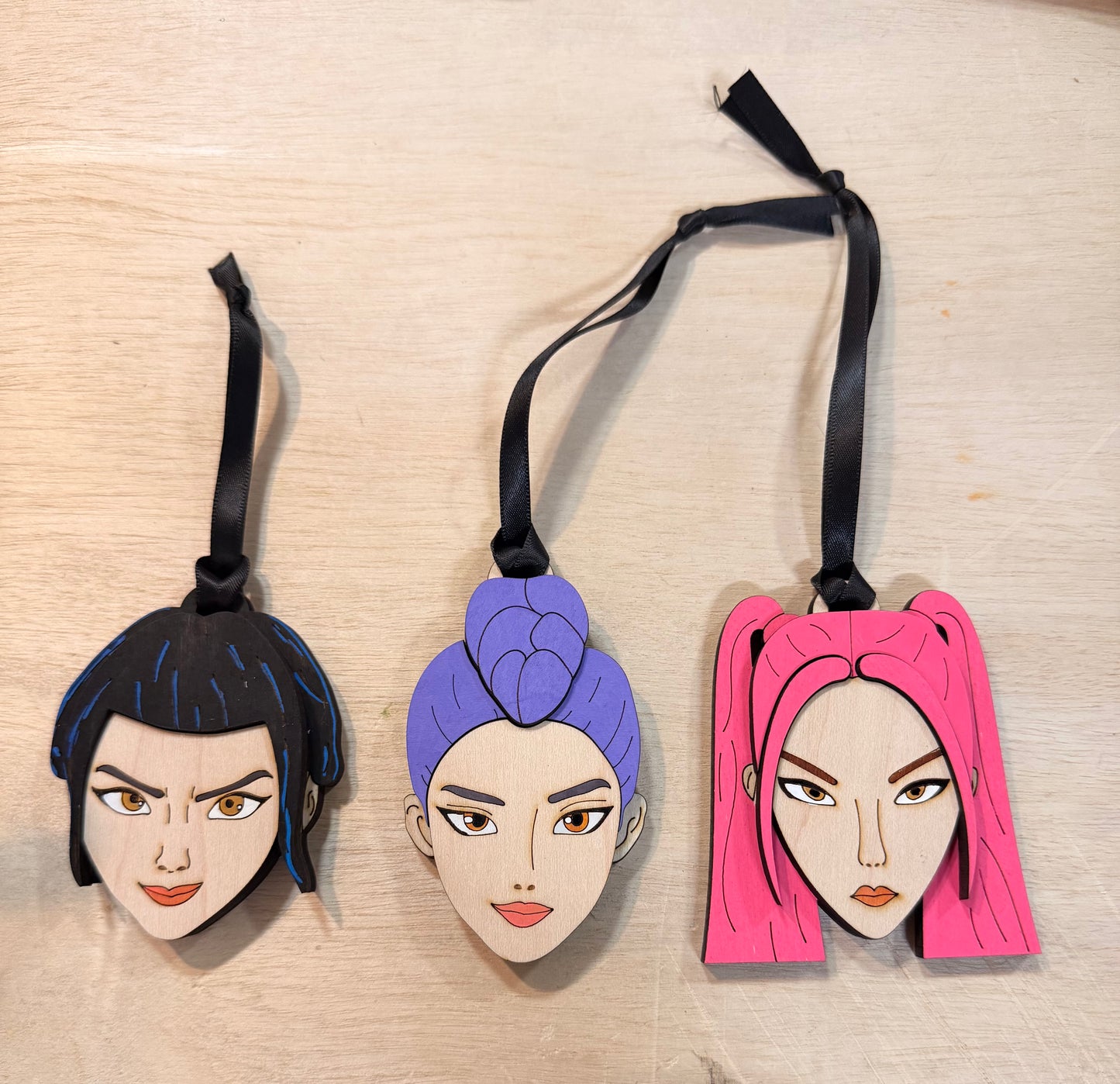 K Pop Demon Hunter Ornaments