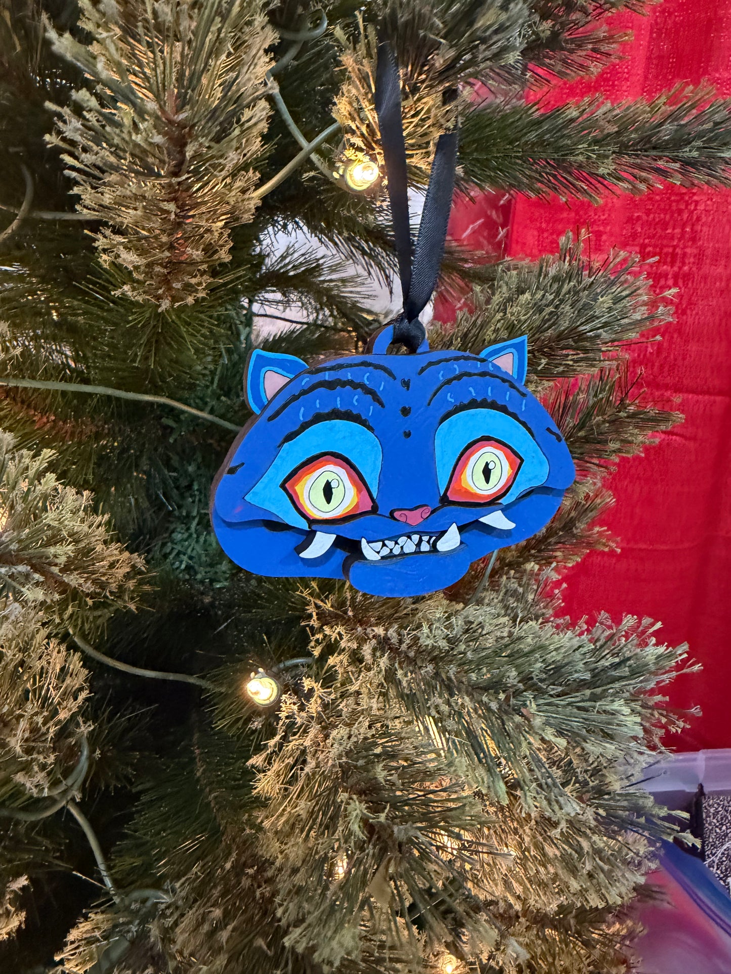 Derpy Tiger Ornament