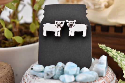 Polar Bear Studs