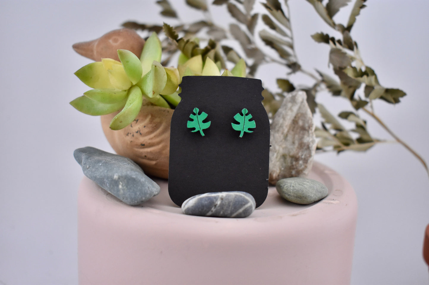 Split Leaf Studs