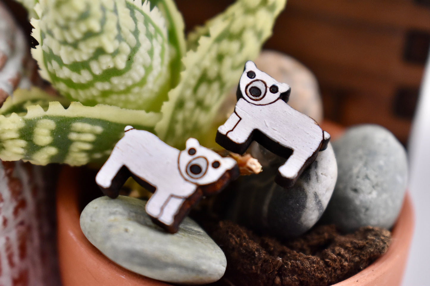 Polar Bear Studs