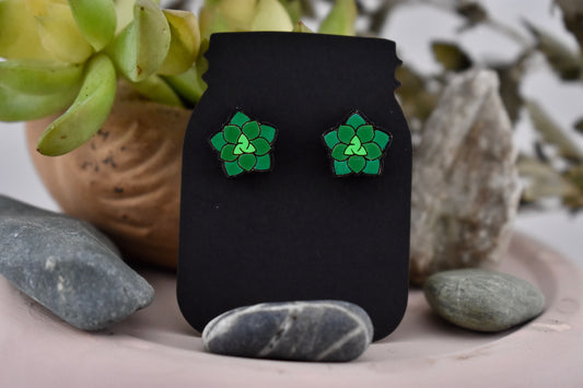 Succulent Studs
